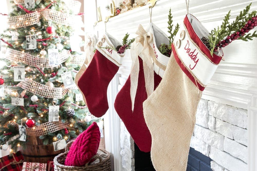 Cozy Christmas Living Room Tour