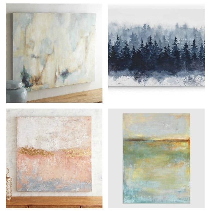Designer Look-ALike Abstract Acrylic Art