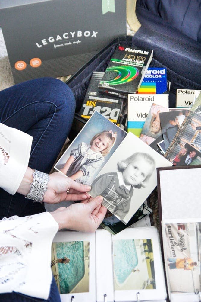 How to Digitally Preserve Photos and Videos | unigumushane.com - The easiest way to clean out old memories, photos, VHS, cassette tapes, reels, and transfer them digitally. #sponsored