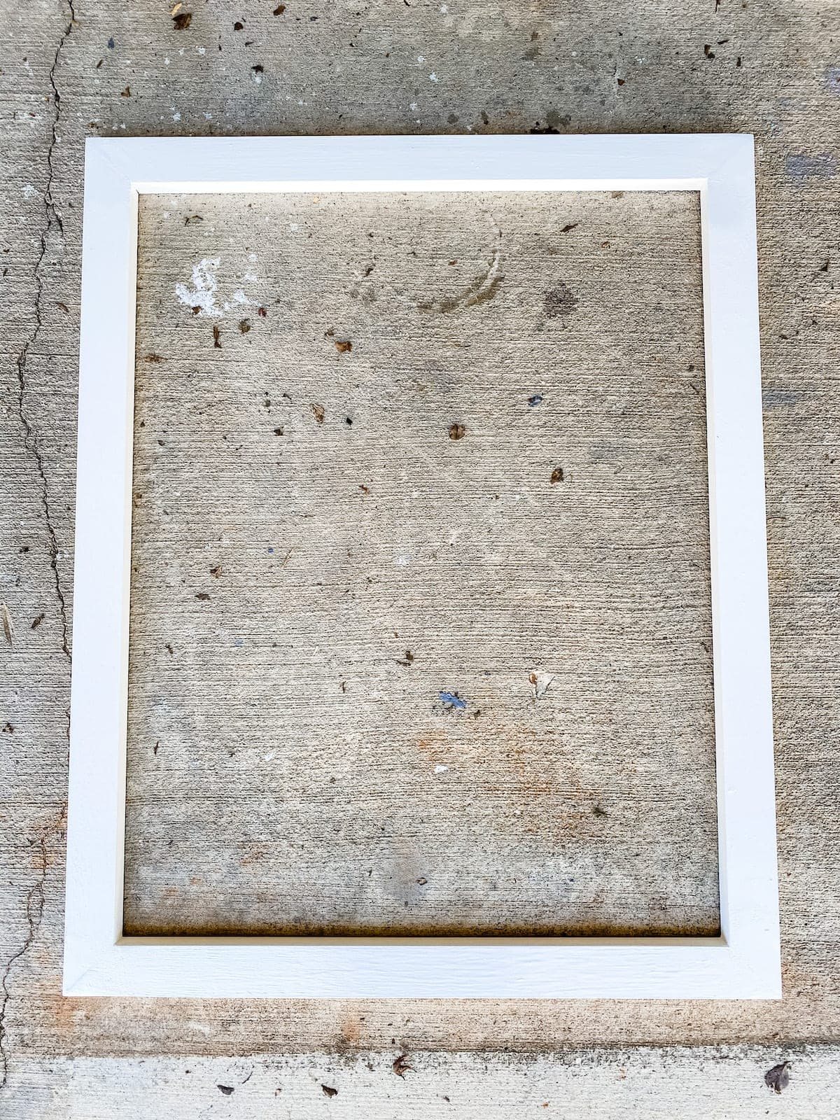 DIY air return vent cover frame