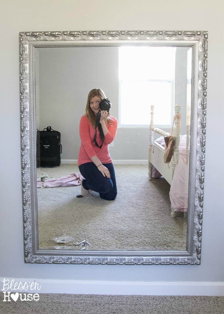 DIY Ballet Barre and How to Hang a Heavy Mirror | Unigumushane