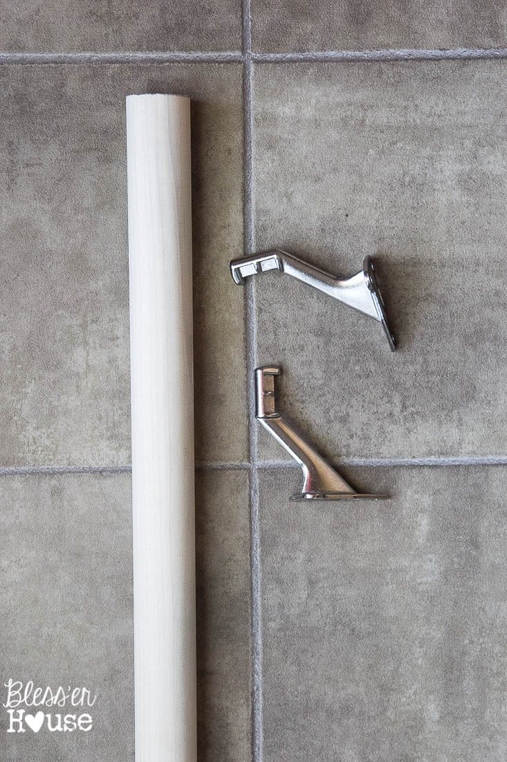 DIY Ballet Barre and How to Hang a Heavy Mirror | Unigumushane