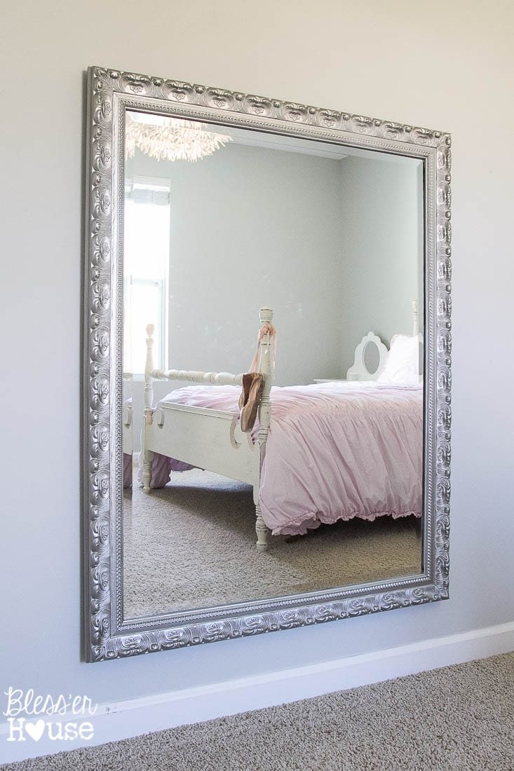 DIY Ballet Barre and How to Hang a Heavy Mirror | Unigumushane