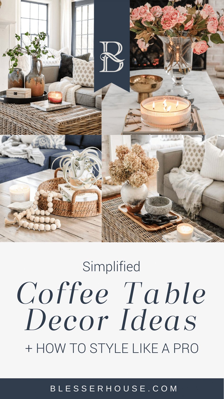 coffee table decor ideas
