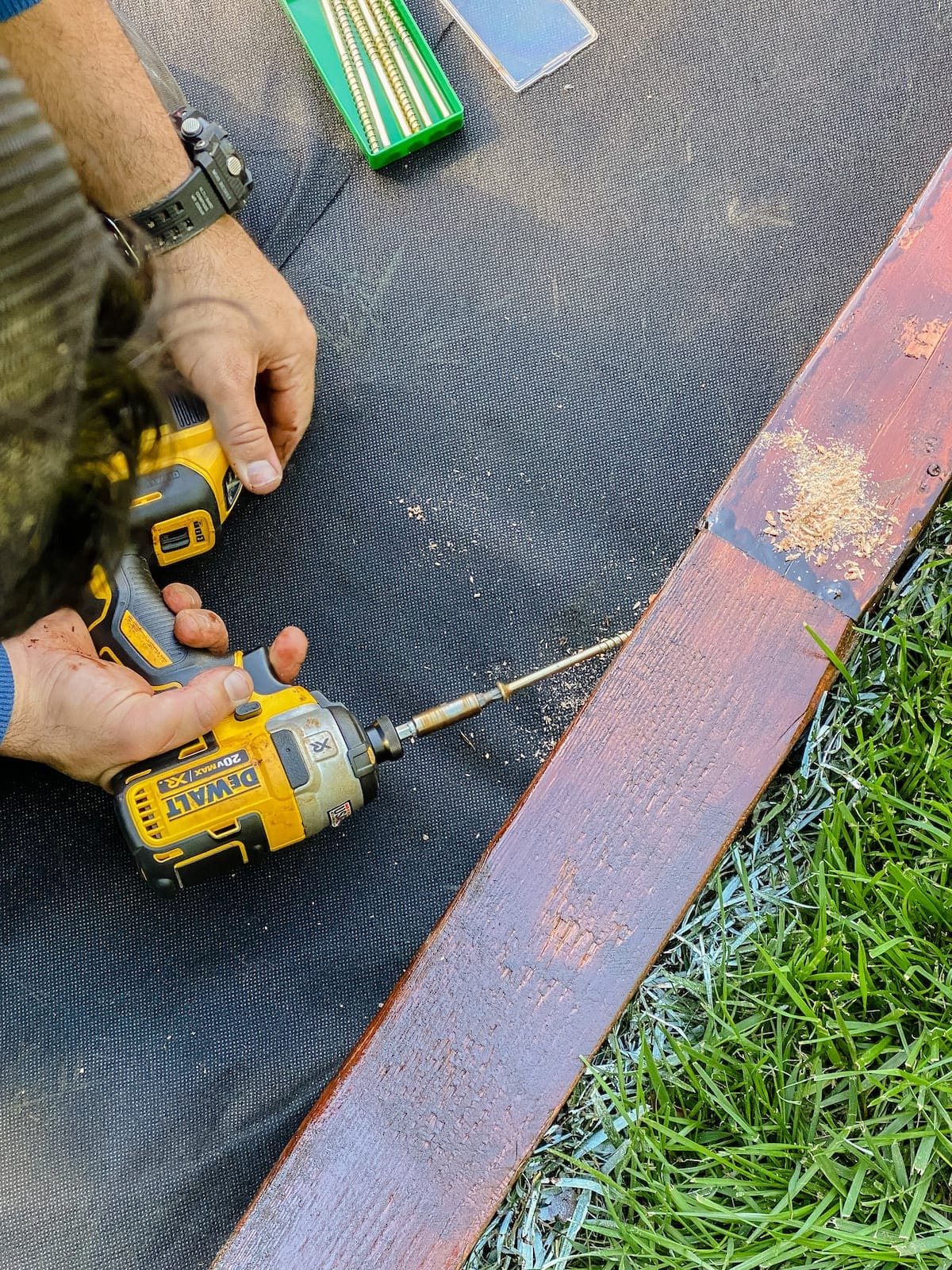 building a wood frame box