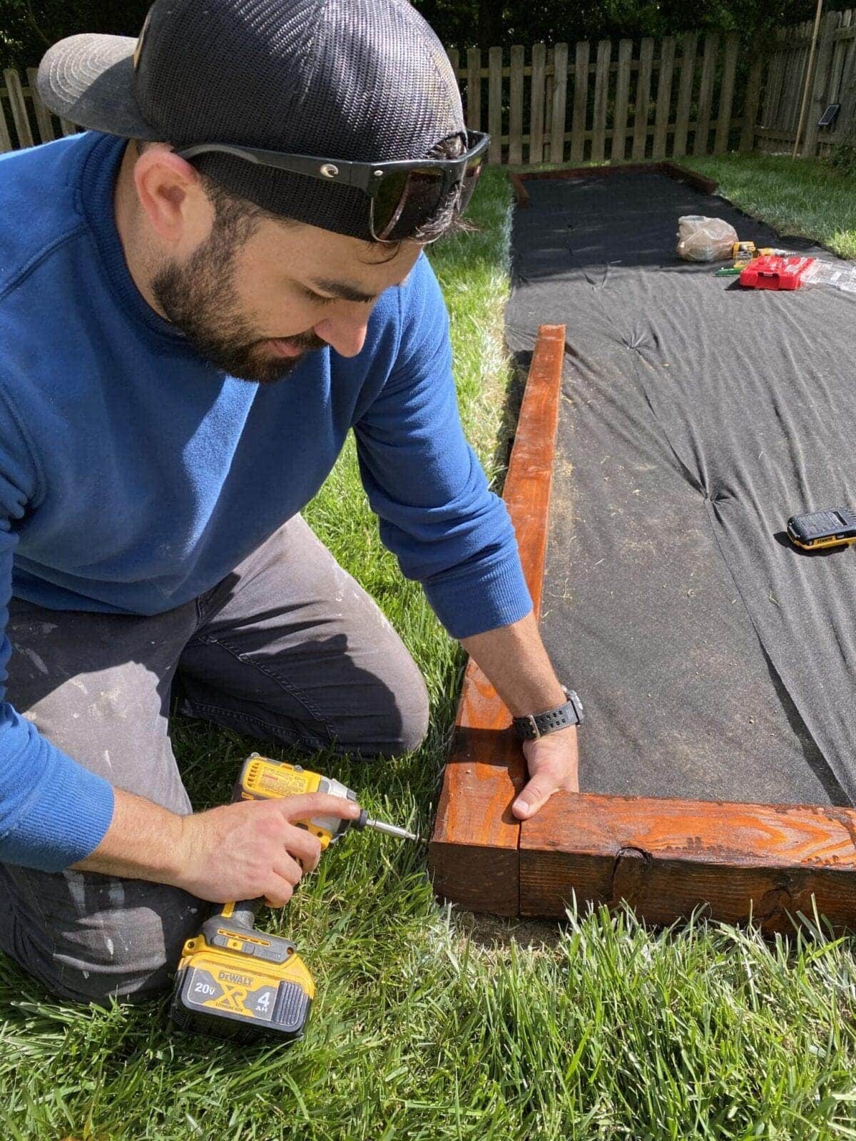 building a wood frame box