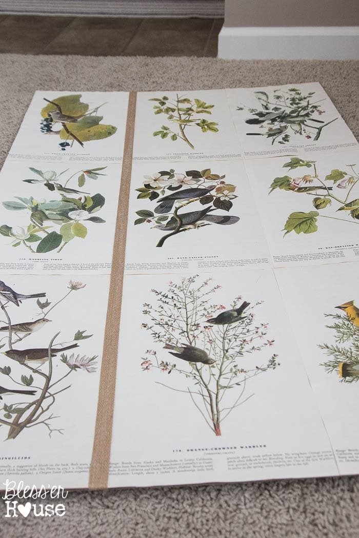 DIY Book Page Botanical Art | Unigumushane - So pretty and cheap!