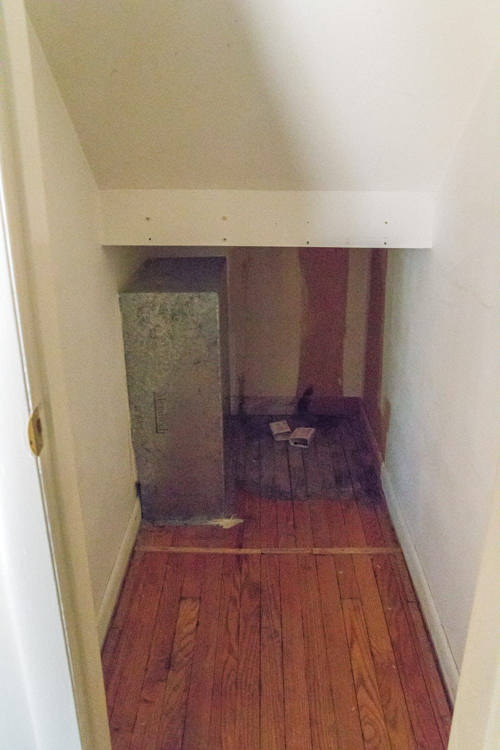 DIY DVD Storage Closet