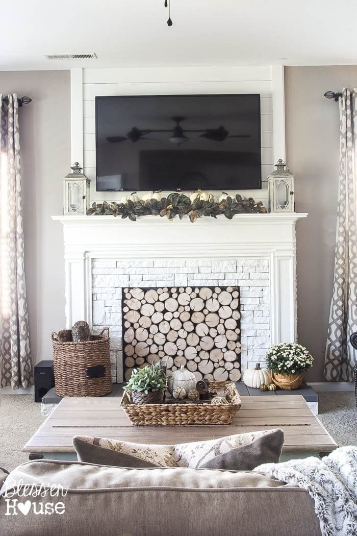 DIY Faux Fireplace for Under $600 – The Big Reveal