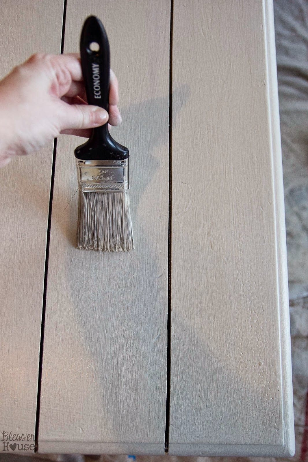 DIY Faux Planked Card Catalog Coffee Table | unigumushane.com