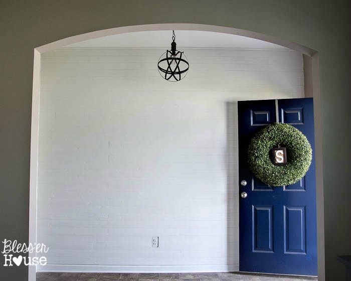 DIY Faux Shiplap Wall | Unigumushane