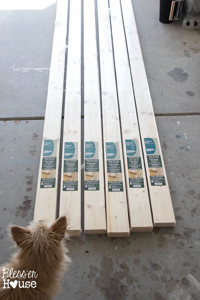 DIY Faux Shiplap Wall | Unigumushane