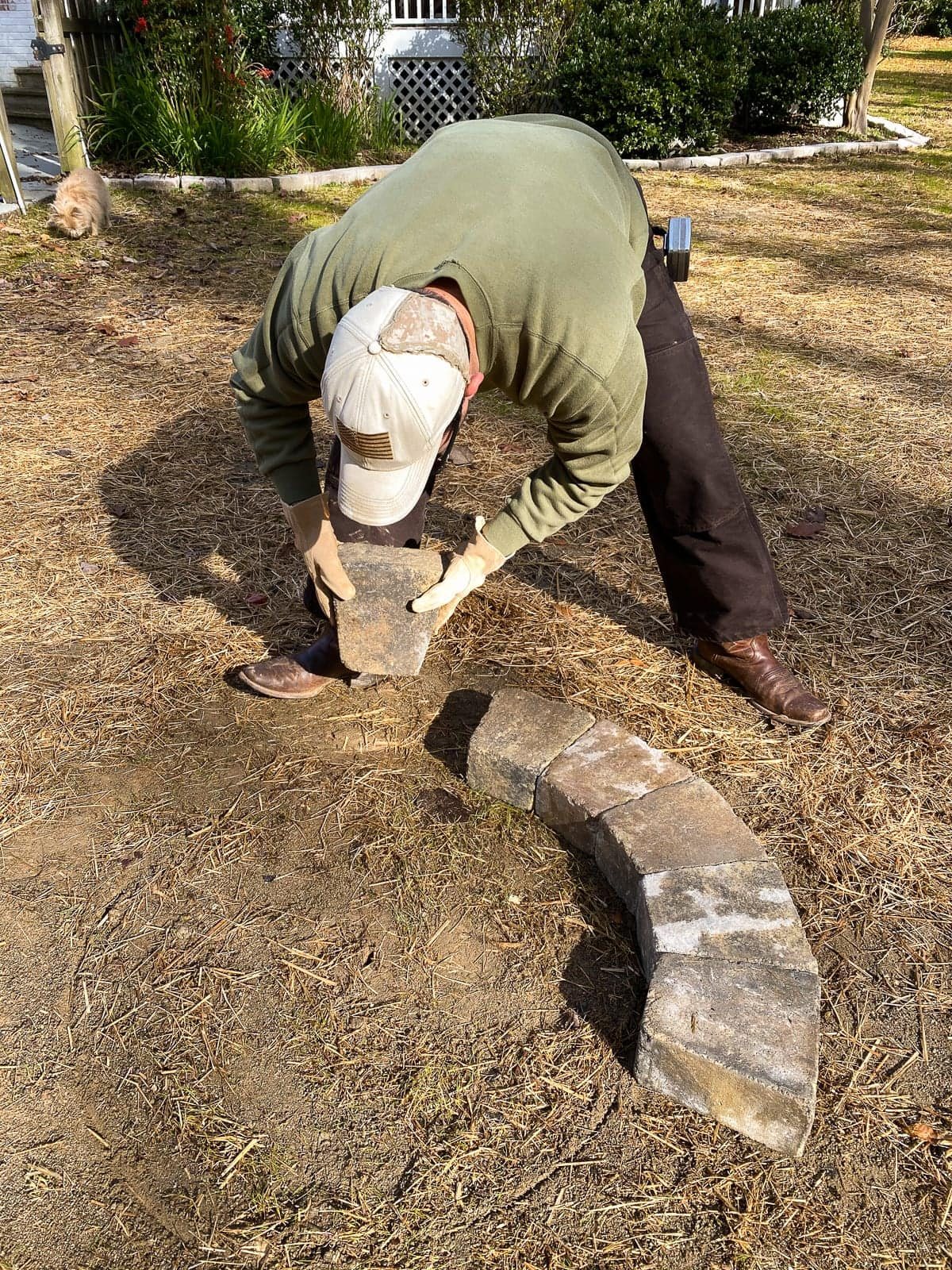 stone fire pit diy