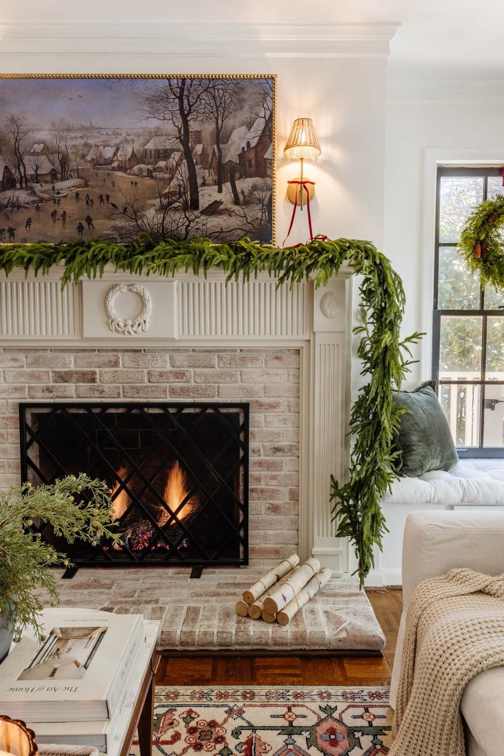 DIY Fireplace Molding Makeover With Traditional Style