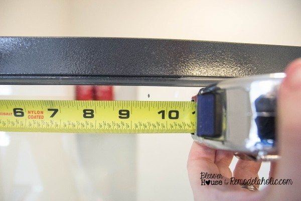 how to add window grids to a shower door for an industrial factory window look