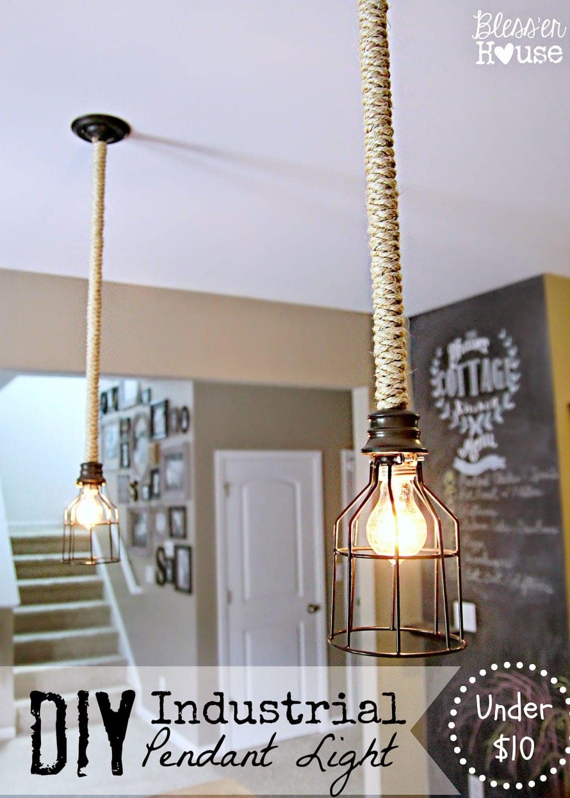 DIY Industrial Pendant Light: Unigumushane