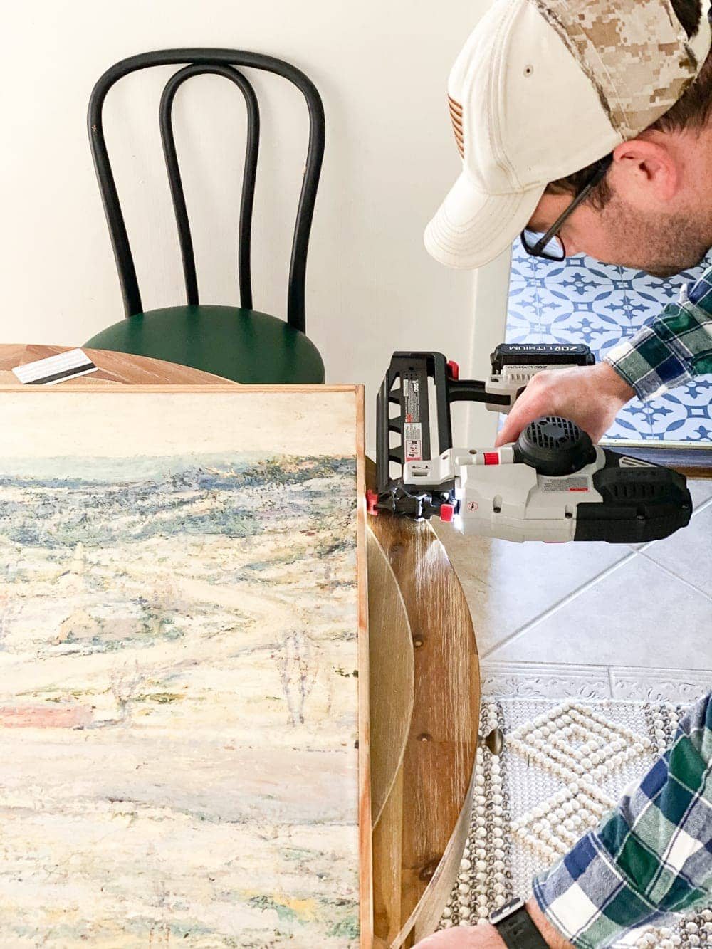 DIY Large Wall Art and Winter Landscape Printable - How to make a $1,000 piece of art for under $50.