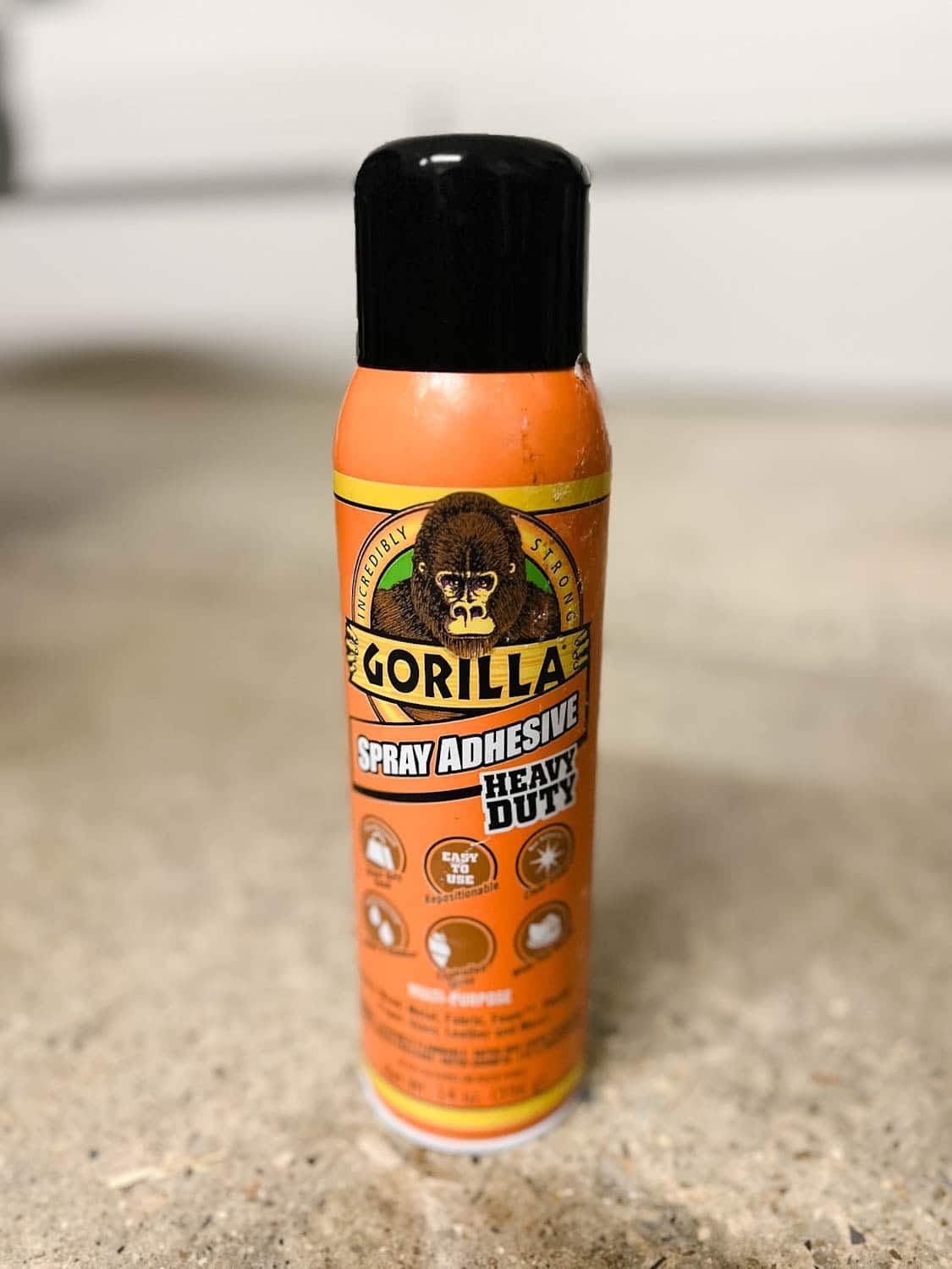 Gorilla spray adhesive