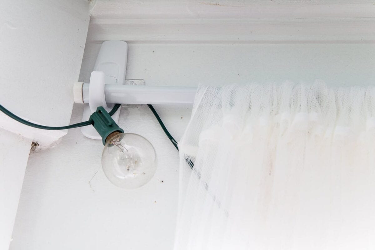how to hang curtain rods without damaging your walls