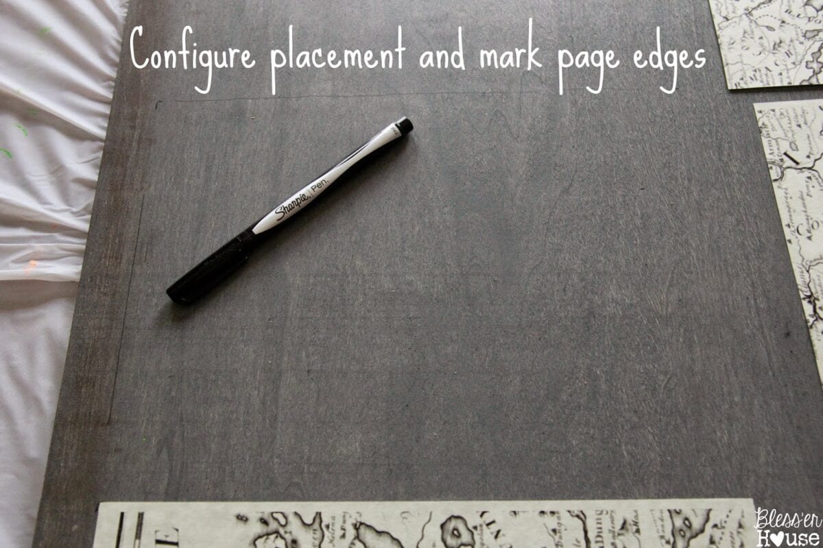 Unigumushane | DIY Oversized Vintage Irish Map Restoration Hardware KnockOff