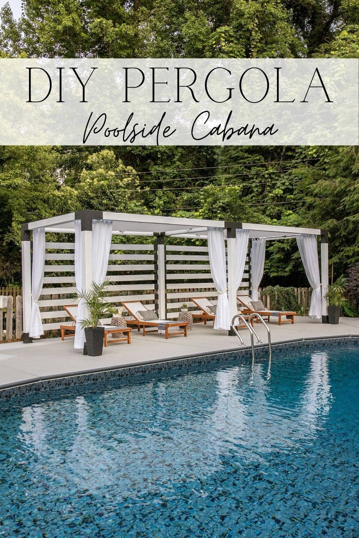 diy backyard cabana pergola kit