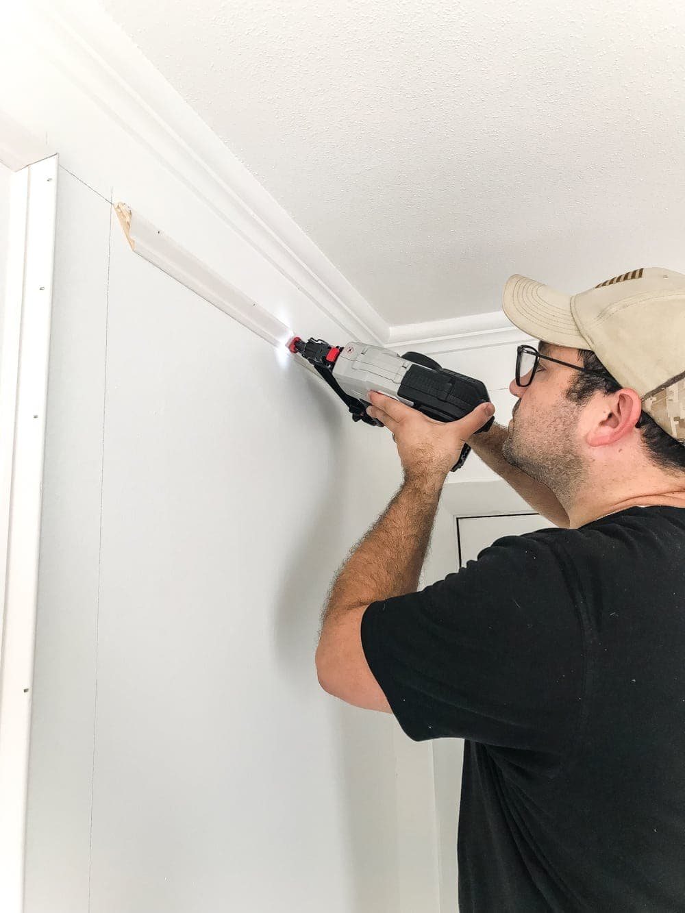 brad nailer for attaching picture frame molding