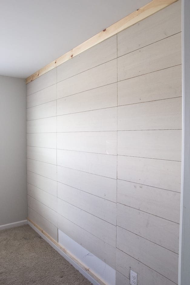 DIY Planked Board and Batten Accent Wall Part 1 | unigumushane.com