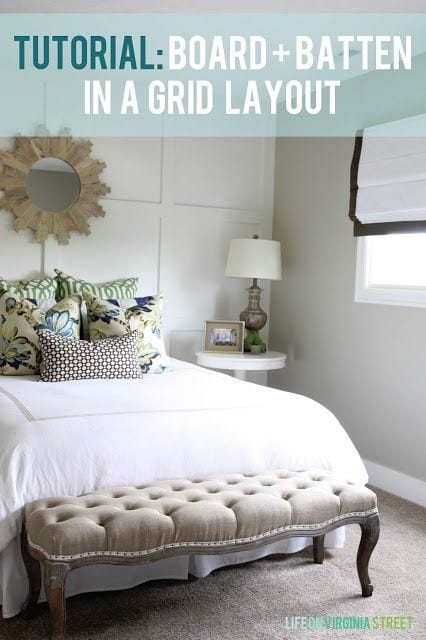 DIY Planked Board and Batten Accent Wall Part 1 | unigumushane.com