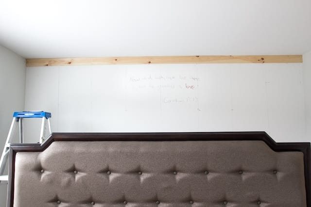 DIY Planked Board and Batten Accent Wall Part 1 | unigumushane.com