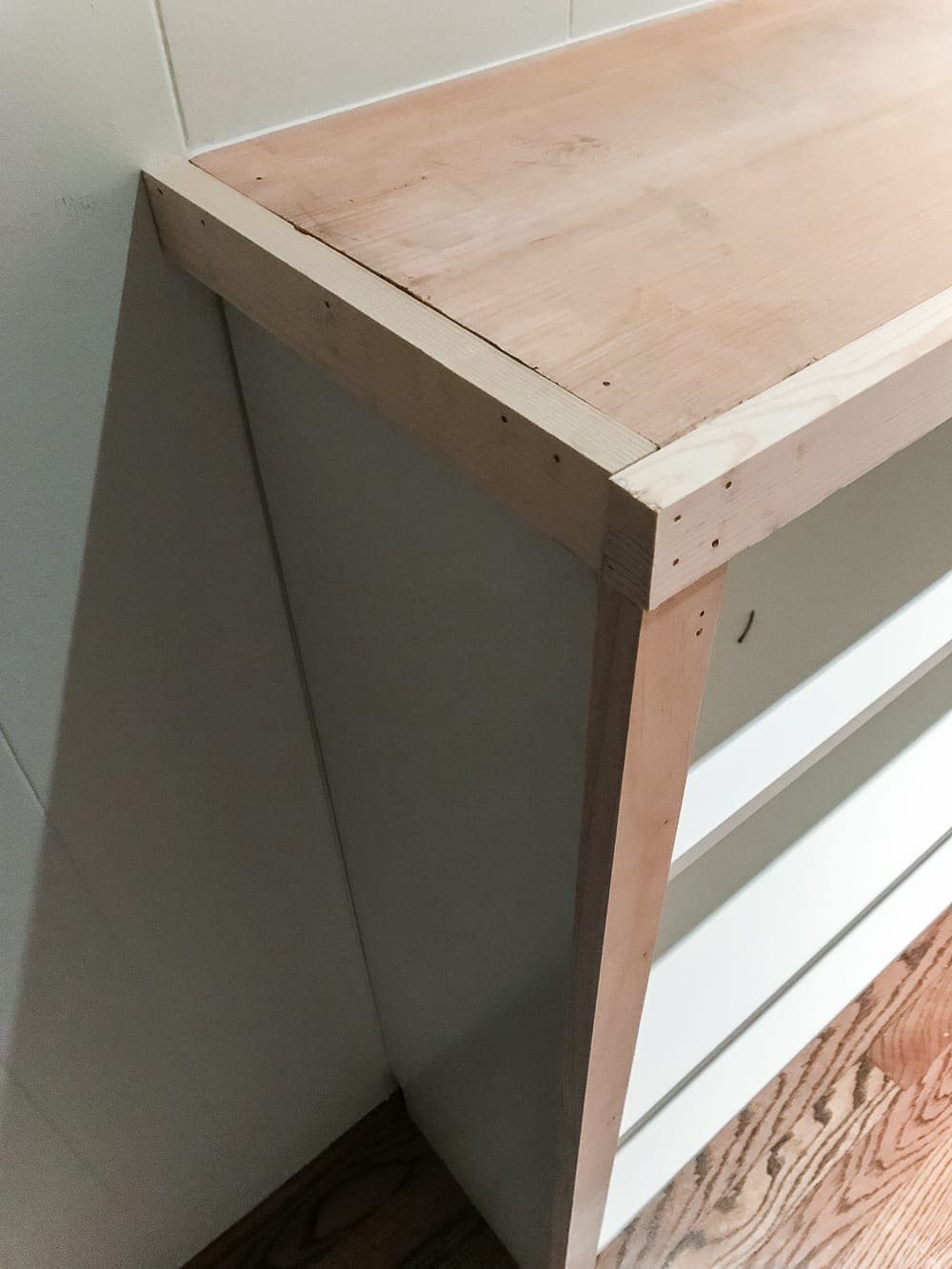 An easy to follow step-by-step tutorial showing how to build bookcase built-ins using IKEA Billy bookcases. #IKEAhack #homeimprovement #build #playroom