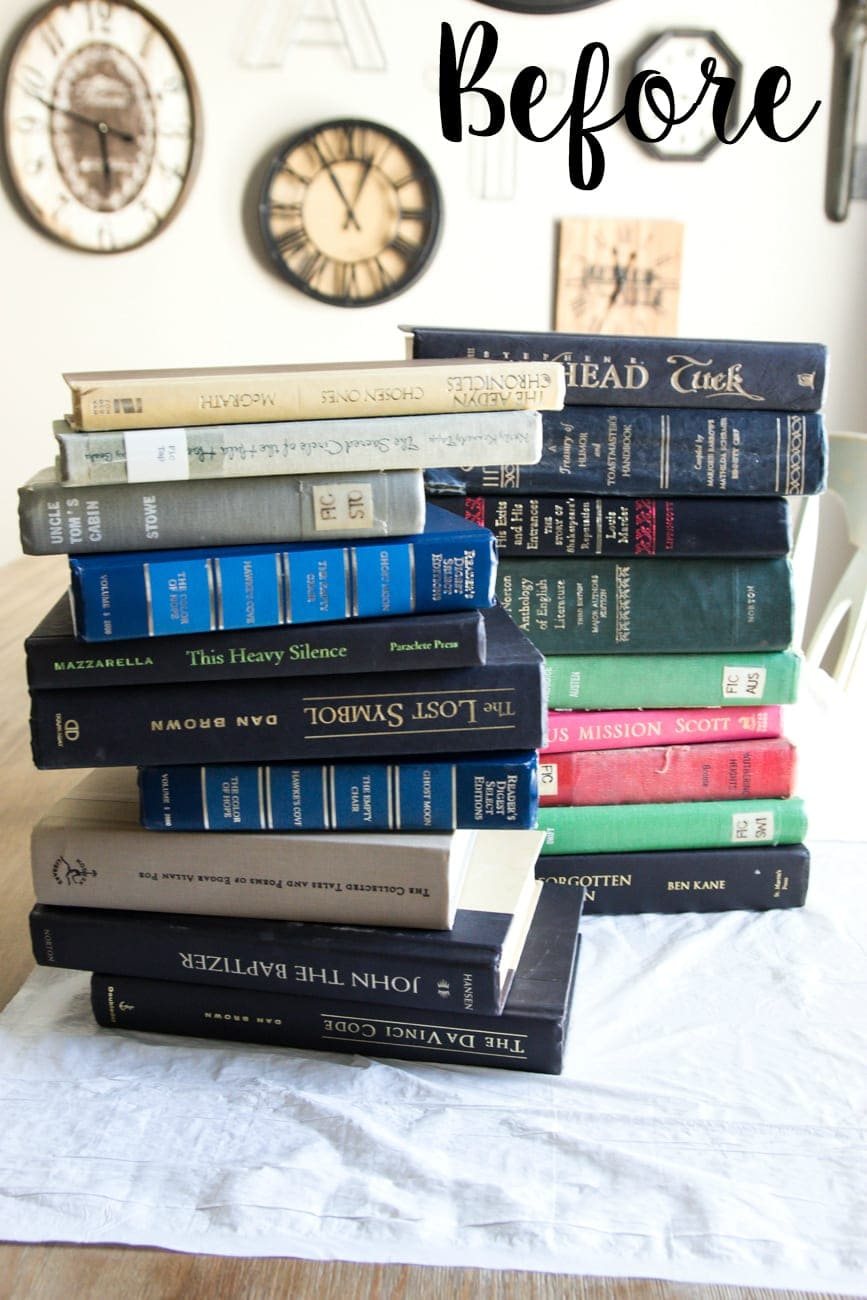 DIY Restoration Hardware French Mute Books | unigumushane.com