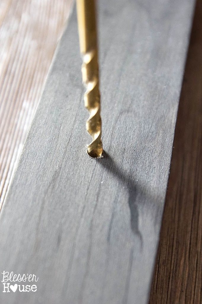 DIY Rustic Industrial Jewelry Wall Organizer