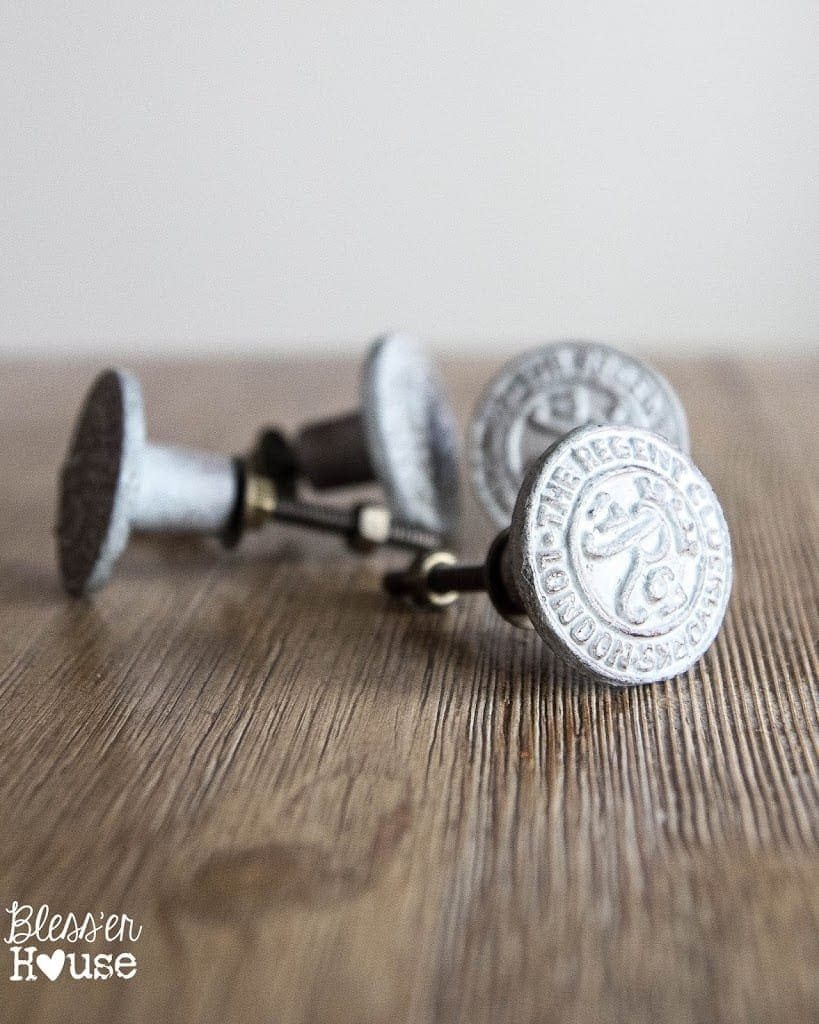 DIY Rustic Industrial Jewelry Wall Organizer