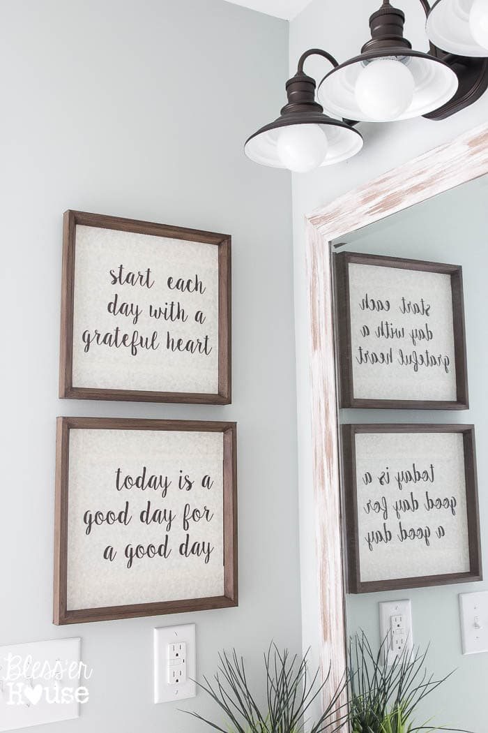 DIY Typography Signs from Cast-Off Art | Unigumushane