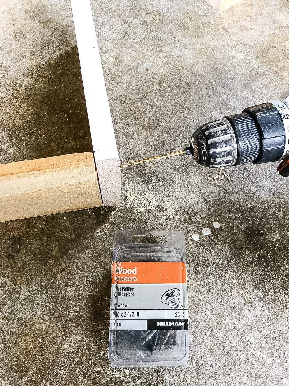 diy window box using scrap wood