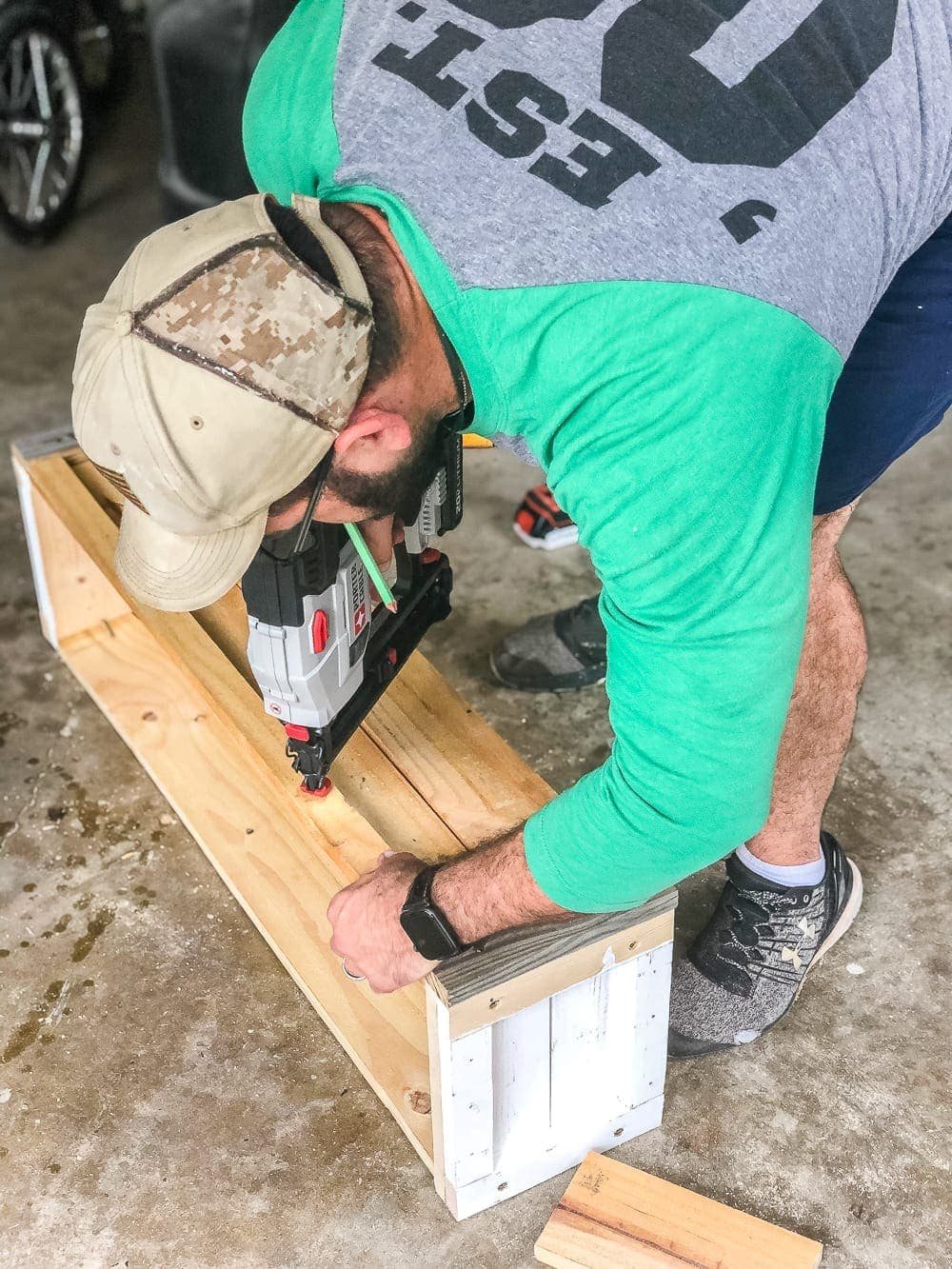 diy window box tutorial using scrap wood
