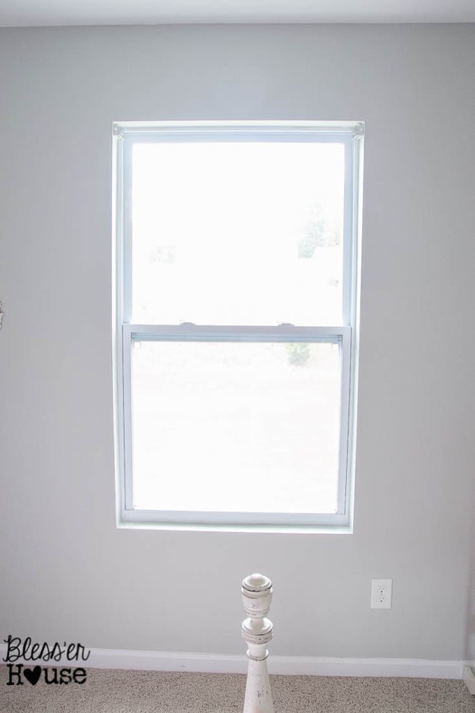 window before without trim