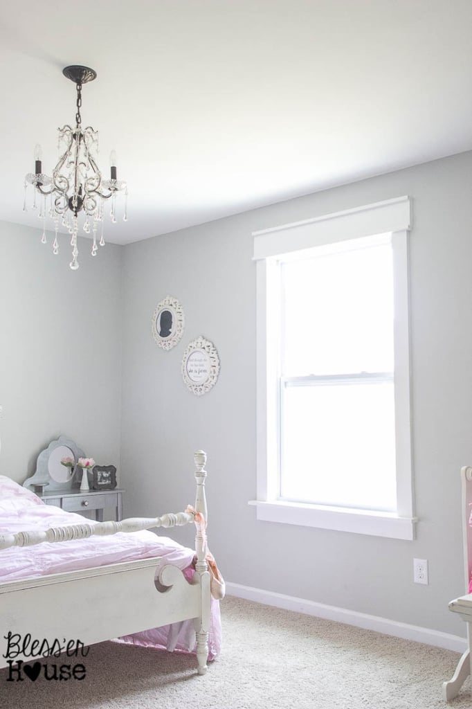 DIY window casing made with no miter cuts using basic wood boards