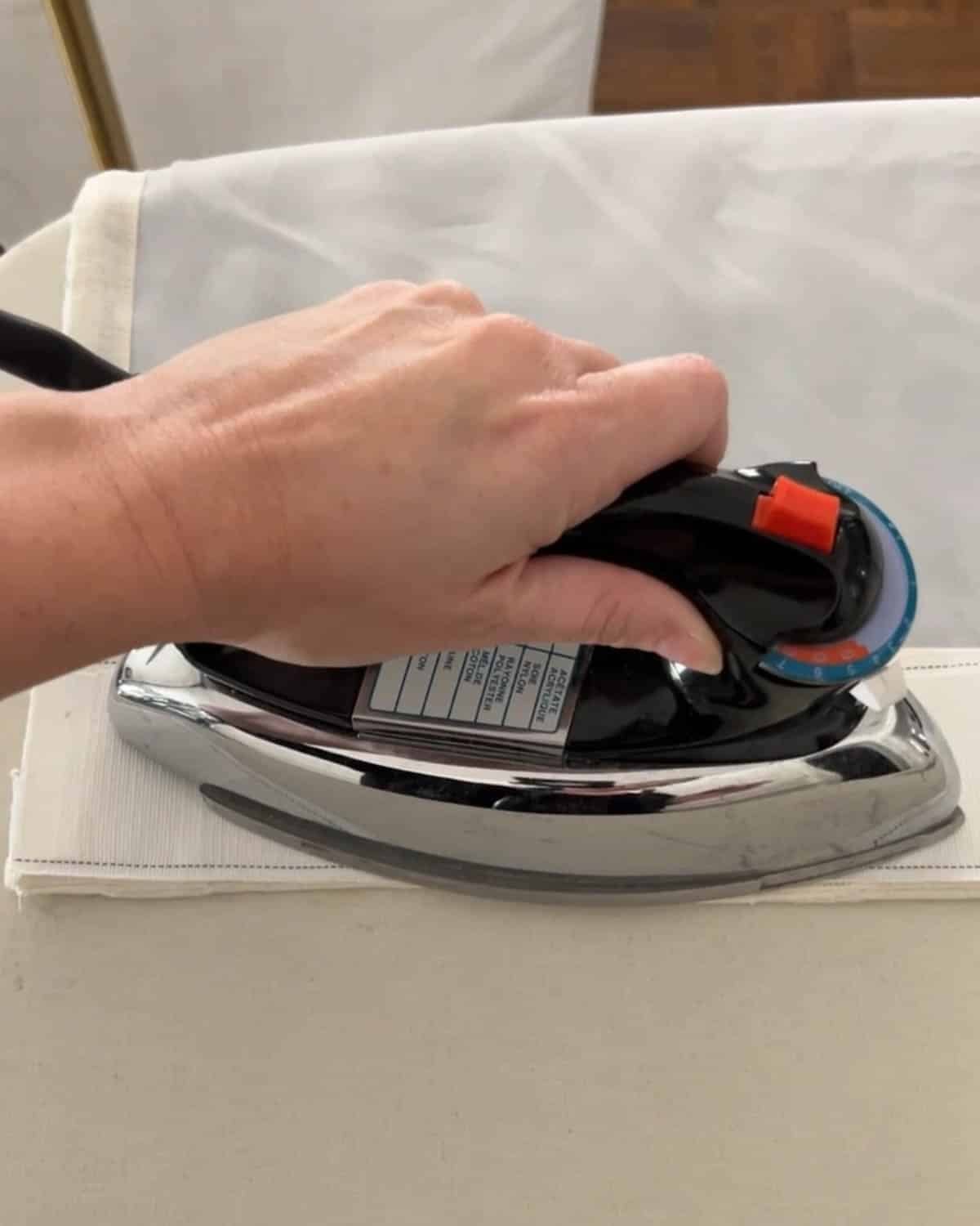 ironing on no sew curtain header
