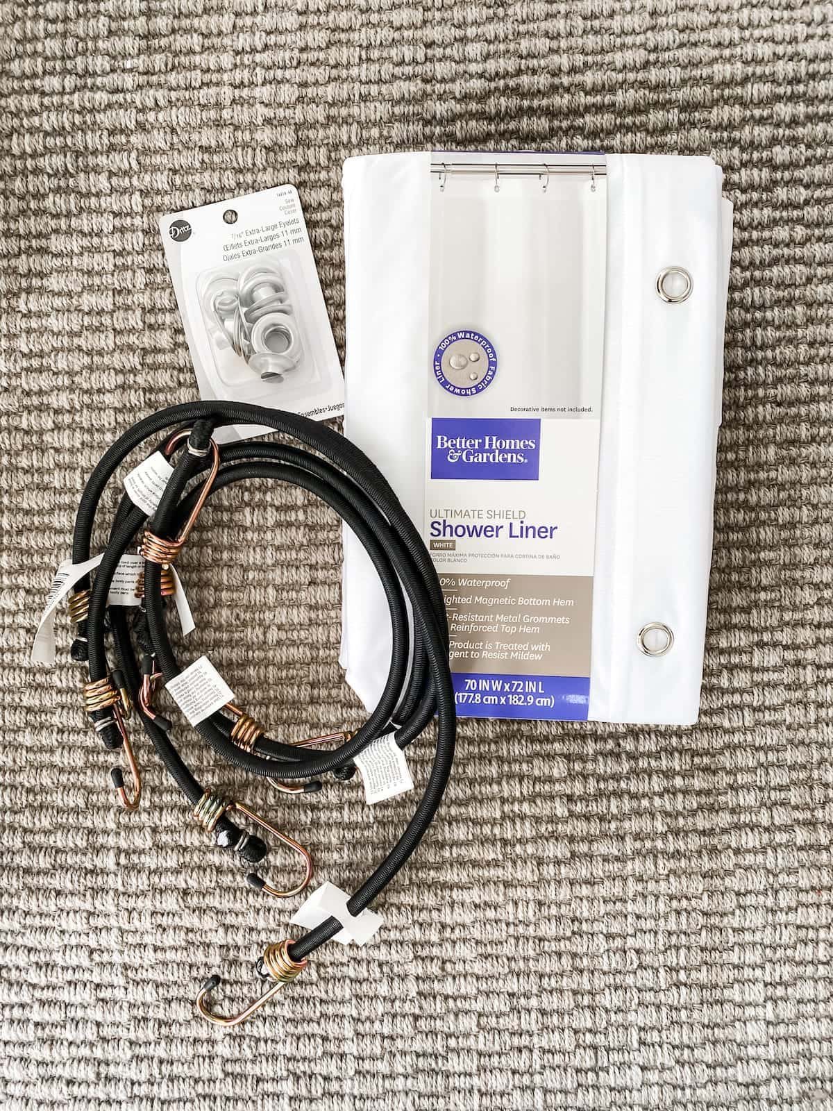 DIY Outdoor Movie Screen Supplies