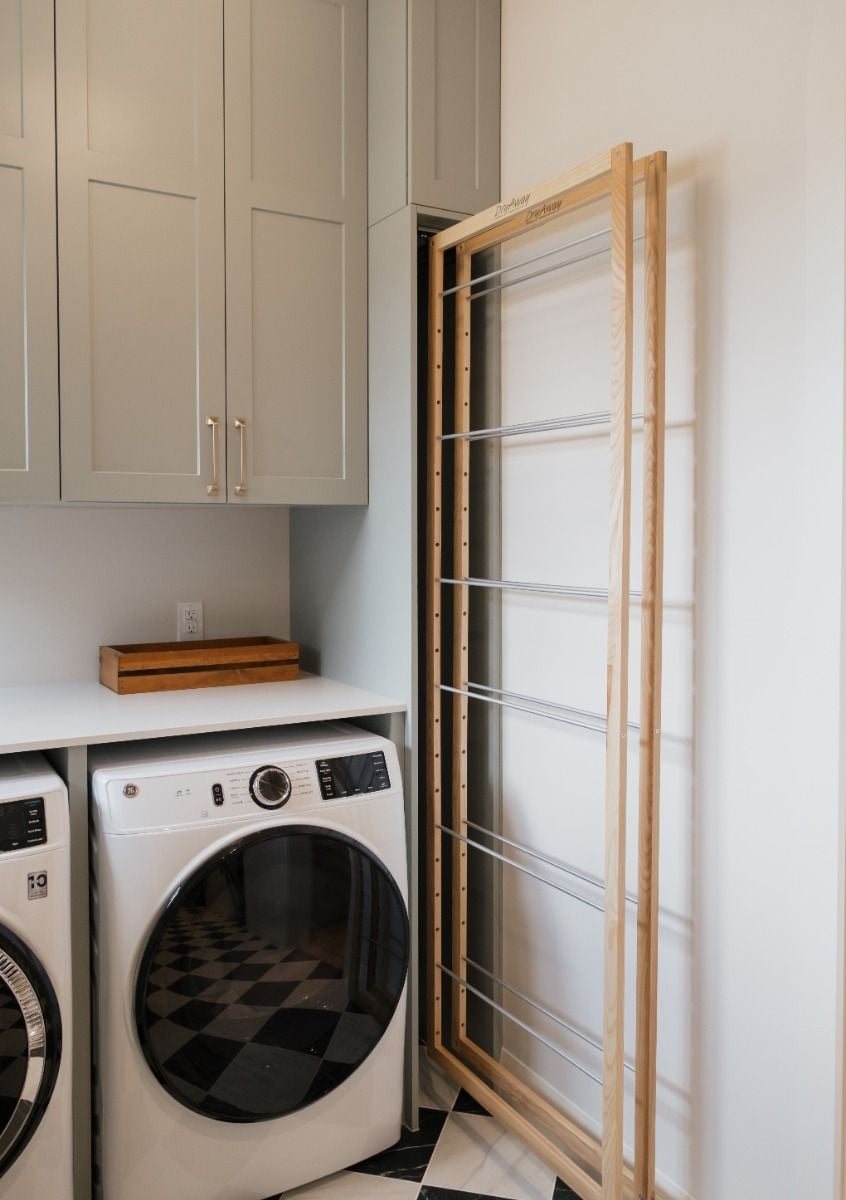 laundry dry away rack