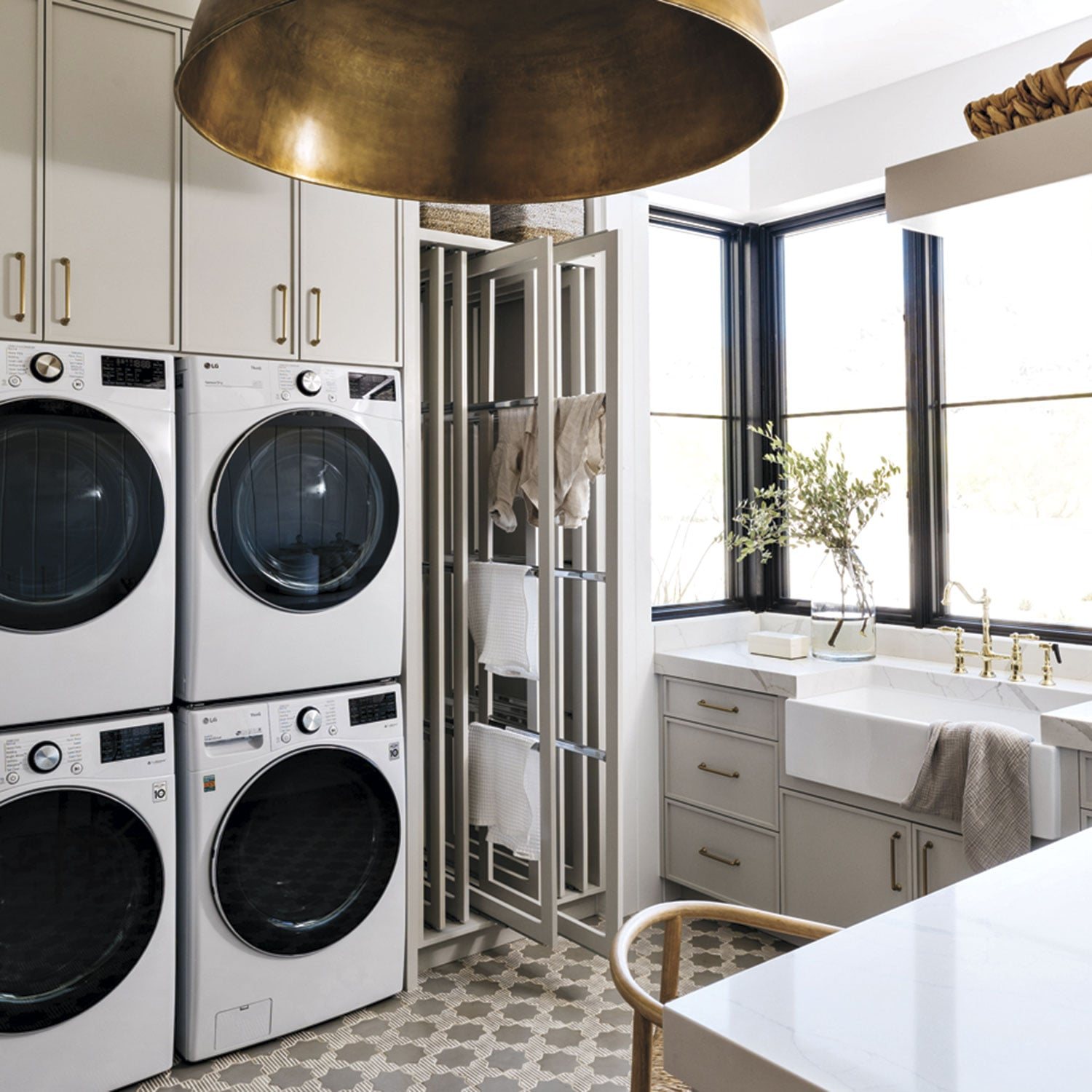 laundry double washer dryer