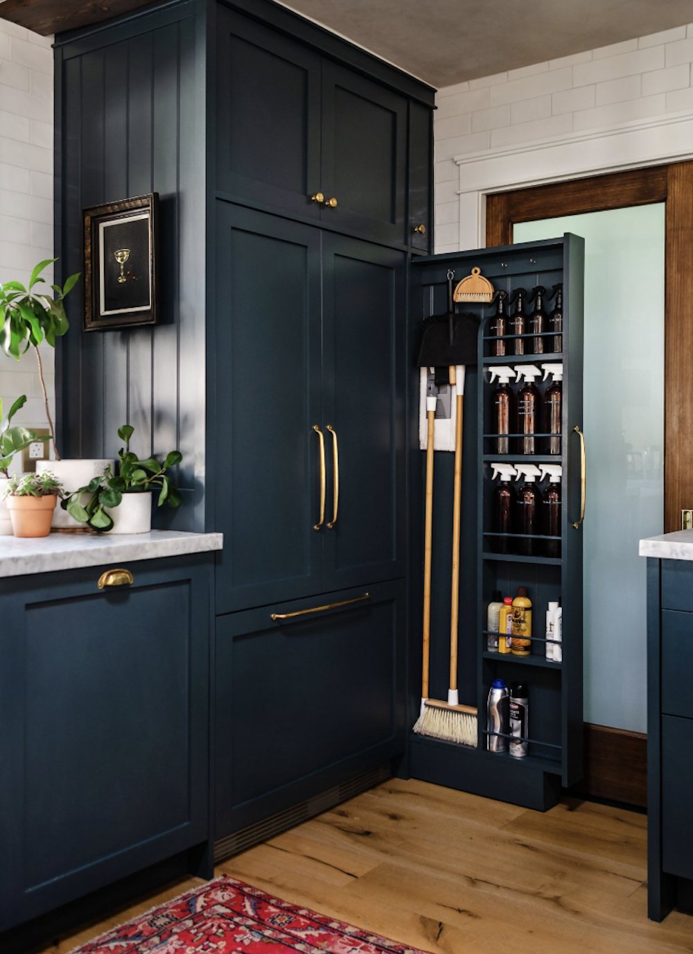 laundry broom closet