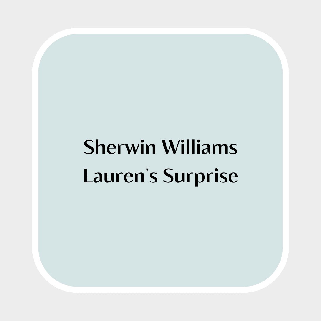 sherwin williams lauren's surprise