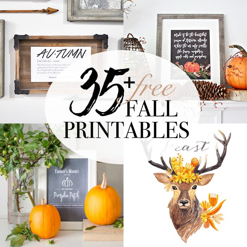 Halloween Entryway, Dictionary Art, Potion Printables + 35 Free Fall Printables | unigumushane.com
