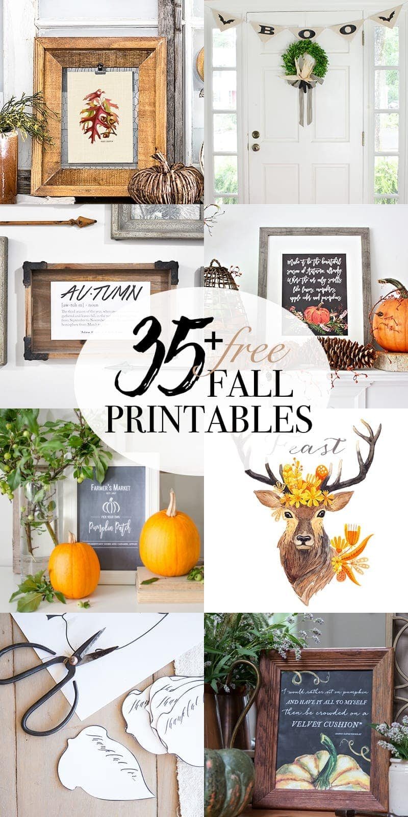 35 free fall printables