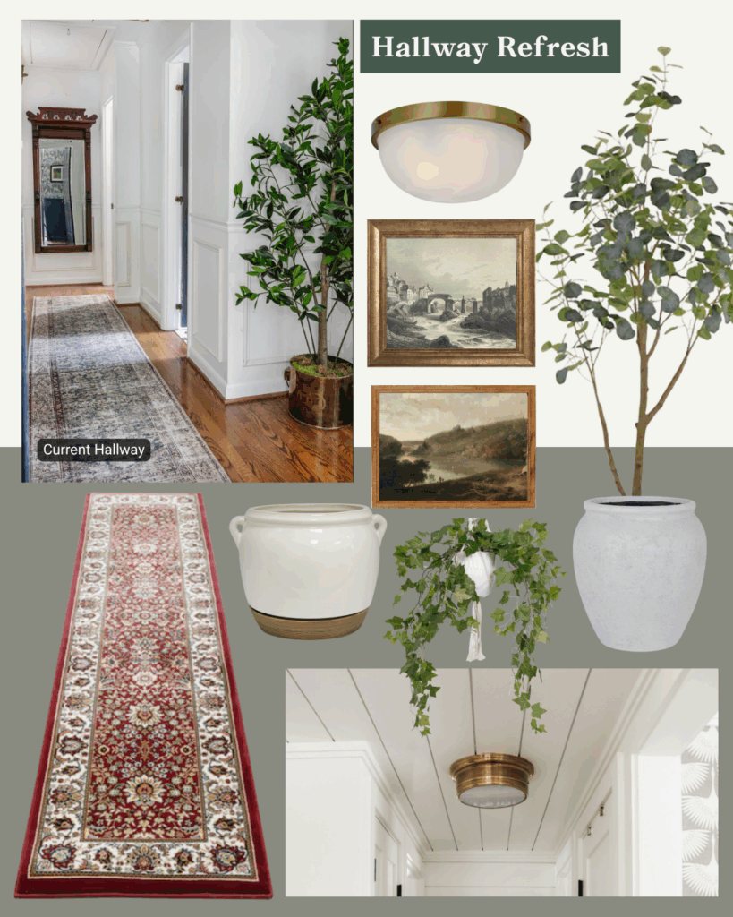 Hallway Makeover: Our Mood Board and Plans!