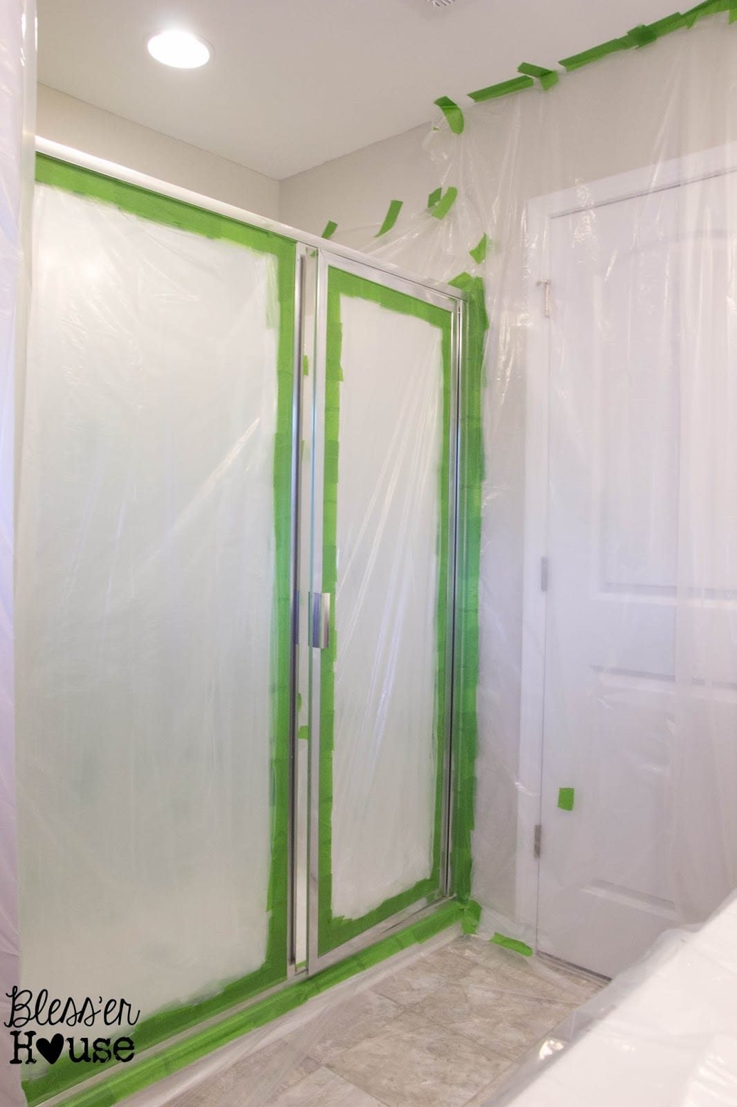 How NOT to Paint a Shower Door (And How to Fix Spray Paint Mistakes) | Unigumushane