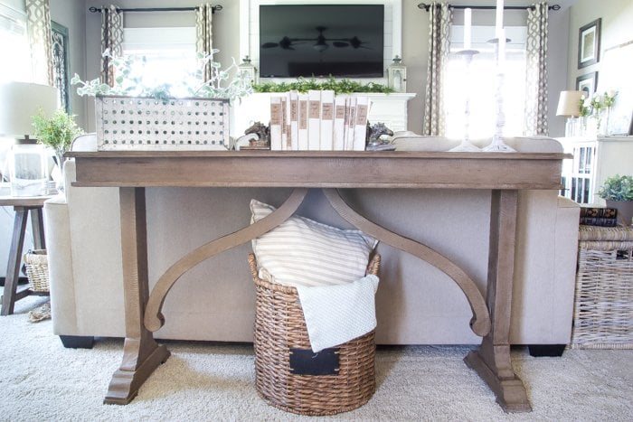 How to Create a Weathered Wood Look With Paint | unigumushane.com - Quick and easy way to get a Restoration Hardware inspired look!