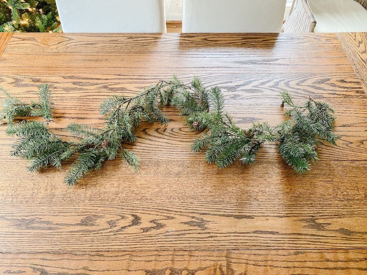 How to make a cheap Christmas garland look high-end